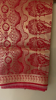 Picture of New Grey and red soft silk pattu saree with custom stiched blouse