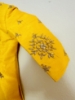 Picture of Beautiful Mustard Yellow Raw silk Kurtha 1-2y