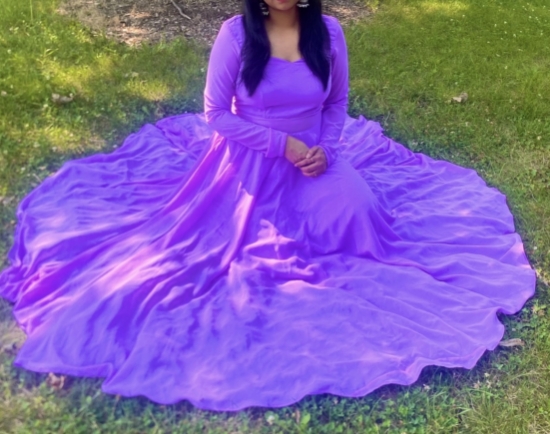 Picture of Lavender anarkali