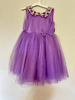 Picture of Lavendar party wear frock with maggam 4-5y