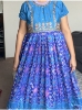 Picture of Ikkath print Anarkali set