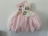 Picture of Bk Gayatri baby pink swan  frock 2-4y