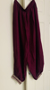 Picture of Trendy Pure Chinon Aliya cut purple color 3 piece set.