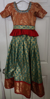 Picture of Traditional Pattu Langa with Maggam Work blouse,hip belt 6-8y