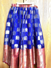 Picture of Prussian blue and dark pink lehenga 9-10y