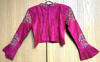 Picture of Prussian blue and dark pink lehenga 9-10y