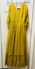 Picture of Mustard yellow long frock along with ruffle Duppatta