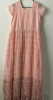 Picture of Peach Georgette long frock