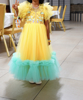 Picture of Tulle flare Long Birthday frock  5-6 years