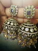 Picture of Victorian purple Color Jhumkas