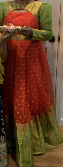 Picture of Chanderi Long Frock