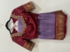 Picture of Vintage 2g zari lavender and maroon saree