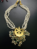 Picture of Jadau kundan rice pearl choker