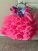 Picture of Designer pink birthday Frock 1y 