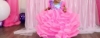 Picture of Designer pink birthday Frock 1y 