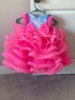 Picture of Designer pink birthday Frock 1y 