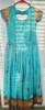 Picture of  Pichwai  sea blue Long frock  trending crushed fabric