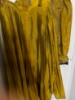 Picture of Golden yellow lehenga croptop