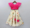 Picture of Pink Ruffle Crop Top & Pastel Floral Skirt Set 4-6y