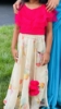 Picture of Pink Ruffle Crop Top & Pastel Floral Skirt Set 4-6y