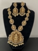 Picture of Gold replica temple necklace in 3d finish 