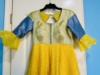 Picture of Yellow Organza long  dress