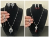 Picture of Victorian ad pendant sets with bracelet combo 