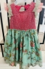 Picture of Set of 2 customised long frocks 1-2y