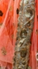Picture of Party wear lehenga with attached dupatta and red zardosi waist belt 8-10y 