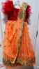Picture of Party wear lehenga with attached dupatta and red zardosi waist belt 8-10y 