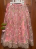 Picture of Peachy pink lehenga with ruffle blouse 6-7y