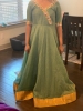 Picture of Kota floor length dress with maggam work