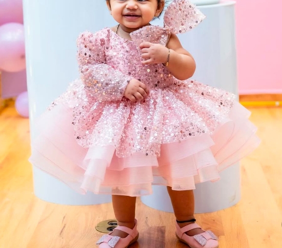 Picture of Sequin Princess Fluffy Mesh Dress 9-15M