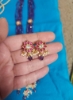 Picture of Brand New Peacock Purple beads Jadau kundan mala