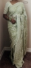 Picture of Pista  Green All Over Chikankari Pure Georgette saree and blouse 