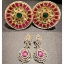Picture of Jadau kundan Studs and CZ earrings 