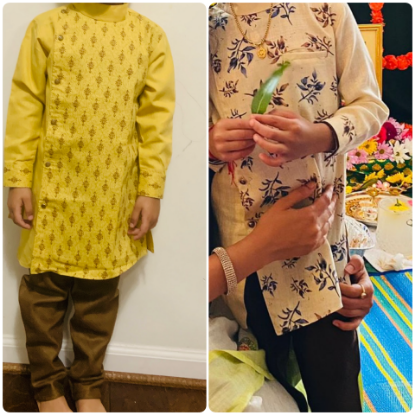 Picture of Boys Kurtha Pyjama 3-4y