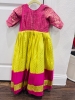 Picture of PL639 Pure Kanchi pattu dress with tassels 3-4y