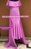 Picture of Fish cut maternity gown