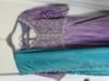 Picture of Geetanjali reddy Pure Tissue Lavendar Long Frock