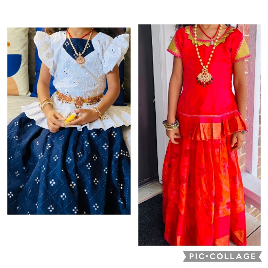 Picture of Fancy lehengas combo 4-5y