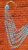 Picture of Diamond look alike 5 layered necklace