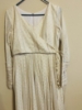 Picture of Angrakha style chikankari frock with patola dupatta