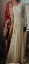 Picture of Angrakha style chikankari frock with patola dupatta