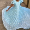 Picture of Party wear and Long frock Combo 6-8 years
