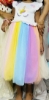 Picture of Party wear and Long frock Combo 6-8 years
