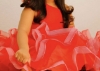 Picture of Red one shoulder frock 4-5y