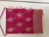 Picture of Never worn Royal pink soft organza saree 