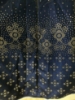 Picture of Manyavar blue velvet Party wear gown 