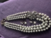 Picture of Pearl necklace with ear rings